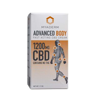 Advanced Body Fast Acting CBD Cream 1200 mg - 1.7 oz. &#40;1 Bottle&#41;  | GNC